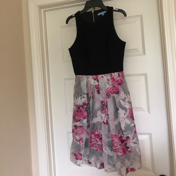 Flower Print Formal Dress - Picture 1 of 1